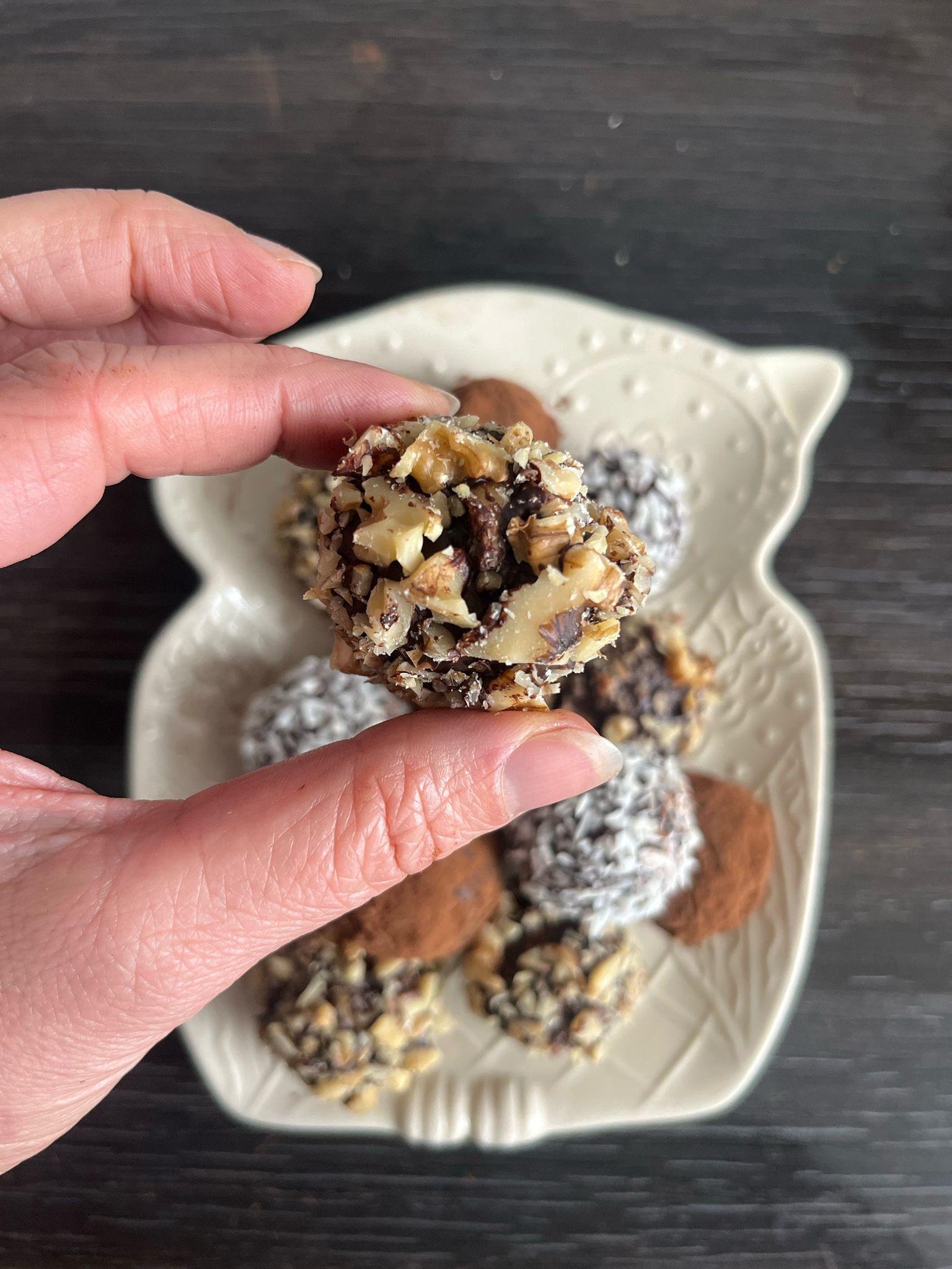 Gezonde Ferrero Rocher Dadelballetjes
